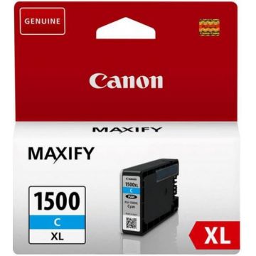 Cartus Canon PGI-1500XL C, 1020 pagini (Cyan)