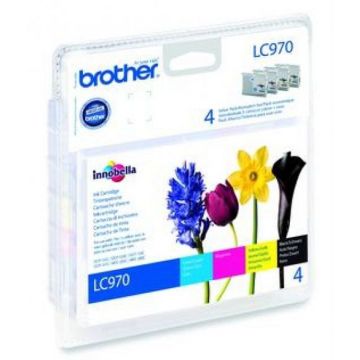 Cartus cerneala Brother LC970 (Negru / Color)