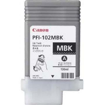 Cartus cerneala Canon PFI-102MBK (Negru mat)