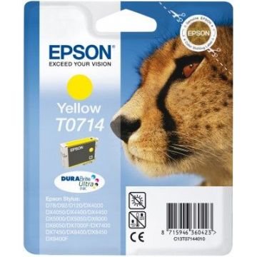 Cartus cerneala Epson T0714 (Galben)