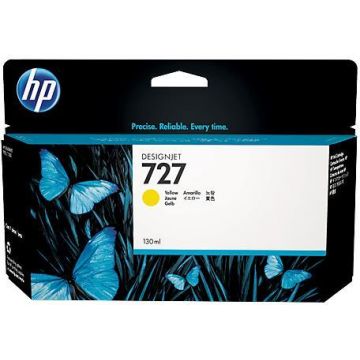 Cartus cerneala HP 727 Designjet, 130 ml (Galben)