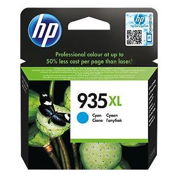 Cartus cerneala HP 935 XL, 825 pagini (Cyan)
