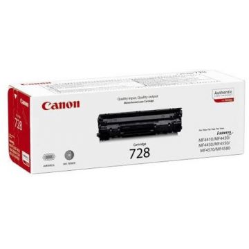 Toner Canon 728, acoperire 2100 pagini (Negru)