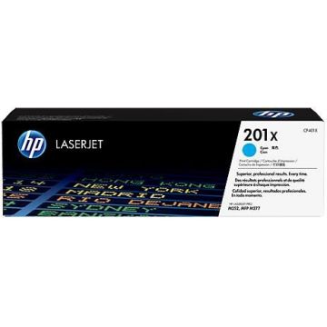 Toner HP LaserJet 201X, 2300 pagini (Cyan XL)