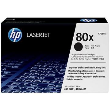 Toner HP LaserJet 80X, 6900 pagini (Negru - de mare capacitate)