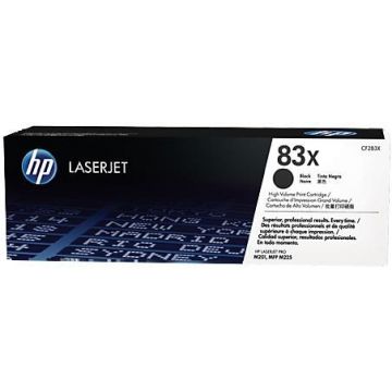 Toner HP LaserJet 83X, 2200 pagini (Negru)