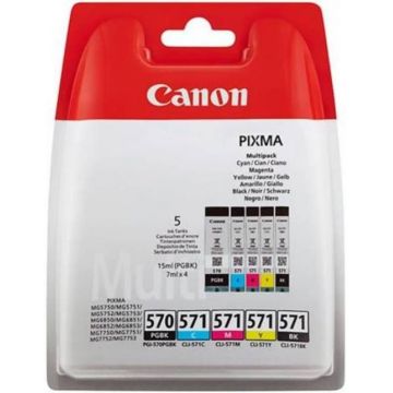 Pachet Canon MultiPack PGI-570MULTI (Cyan+Magenta+Yellow)