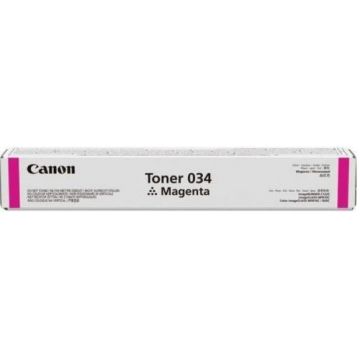 Toner Canon 034M, acoperire aprox. 7300 pagini (Magenta)