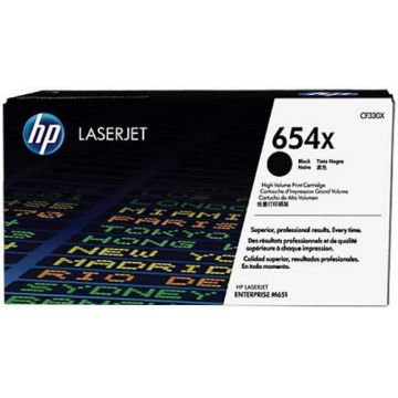 Toner HP 654X, 20500 pagini (Negru XL)