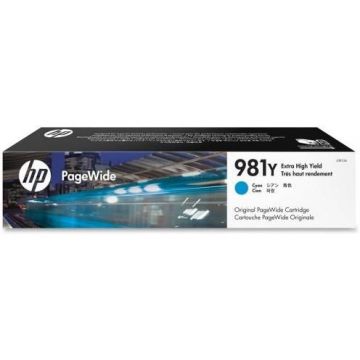 Toner HP 981Y PageWide, 16000 pag (Cyan)