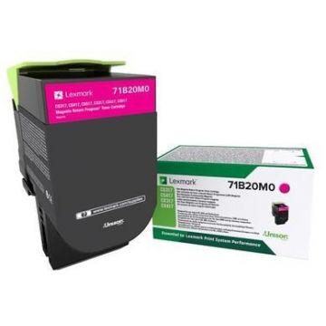 Toner Lexmark 71B20M0, 2300 pagini (Magenta)