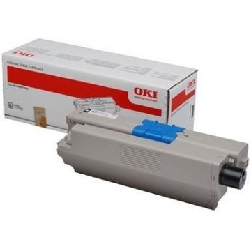 Toner OKI 46490404, acoperire aprox. 1500 pagini (Negru)
