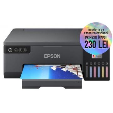 Imprimanta Epson L8050, InkJet CISS, A4, Wireless (Negru)
