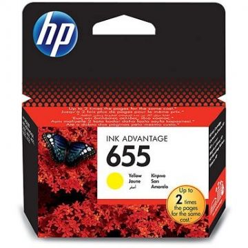HP Cerneala HP 655 galben