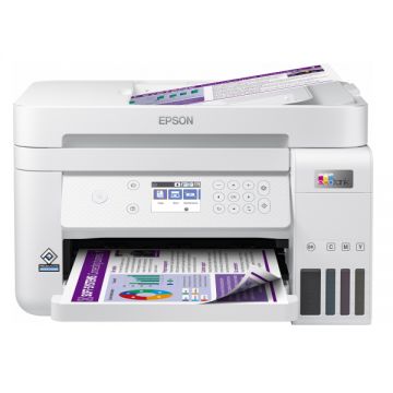 Multifunctionala Epson L6276 InkJet CISS, Color, Format A4, Duplex, Retea, Wi-Fi, White