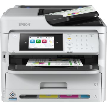 Multifunctionala Epson WorkForce Pro WF-C5890DWF, InkJet, Color, Format A4, Duplex, Retea, Wi-Fi, Fax Multifunctionala Epson WorkForce Pro WF-C5890DWF, InkJet, Color, Format A4, Duplex, Retea, Wi-Fi, Fax