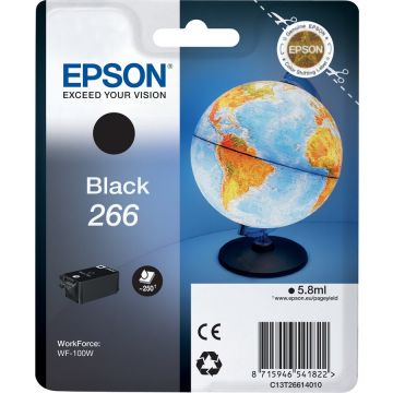 Epson Epson Cartus cerneala 266, acoperire aprox. 250 pagini, Negru