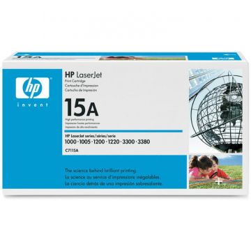 HP HP C7115A BLACK TONER CARTRIDGE