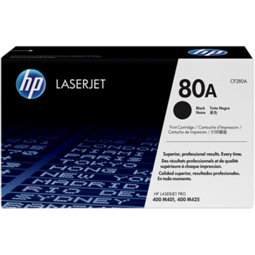 HP Toner negru HP  (80A)