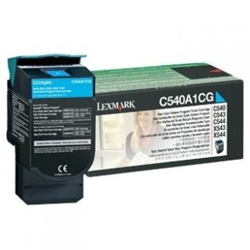 LEXMARK Lexmark Toner C540A1CG Cyan Return