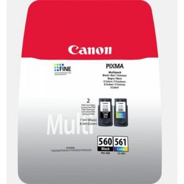 Canon Set cartuse Canon PG-560/CL-561, Negru/Color