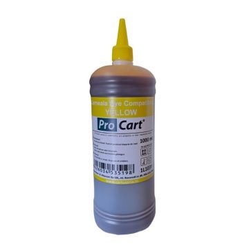 Cerneala compatibila Epson L102, L103, L105, L106 Yellow, 1 Litru