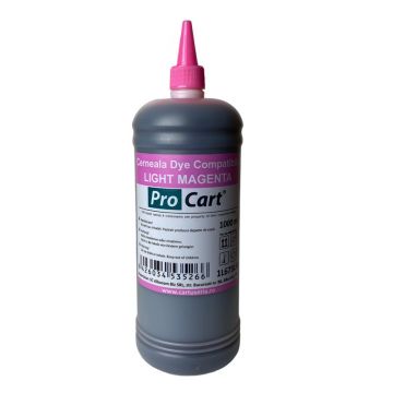 Cerneala Dye compatibila Epson L, flacon 1000 ml, Light Magenta