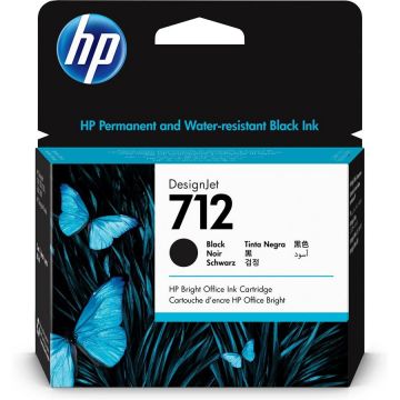 HP Cartus Cerneala HP 712 Black 3ED71A