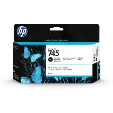 HP Cartus Cerneala HP 745, 130 ml, Negru Foto