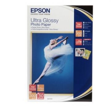 Epson Epson Ultra Glossy hartie foto 13x18cm - 50 coli - 300g/mp (S041944)