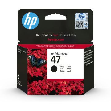 HP Cartus HP 47, 6ZD21AE, negru (black), original