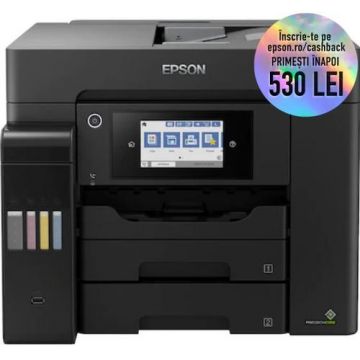 Multifunctional Epson L6570, A4, Fax, 32 ppm, Duplex, ADF, Retea, Wireless