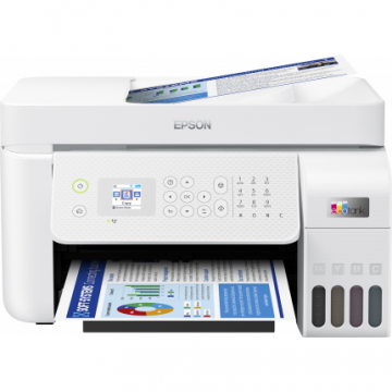 Multifunctionala InkJet Color L5296 Format A4 USB Retea WiFi Alb