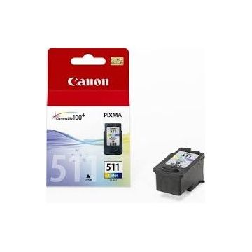 Canon Cerneala Canon CL511 color BLISTER cu securitate | MP240/MP260