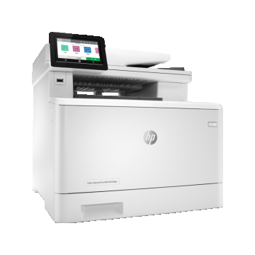 Multifunctionala Second Hand Laser Color HP LaserJet Pro MFP M479fdn, A4, 23ppm, 600 x 600 dpi, Scanner, Copiator, Fax, Duplex, USB, Retea, Tonere Noi