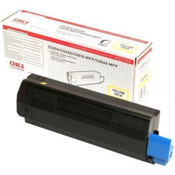 Oki Toner OKI galben| 5000pag | C5250/5450/5510MFP/5540MFP