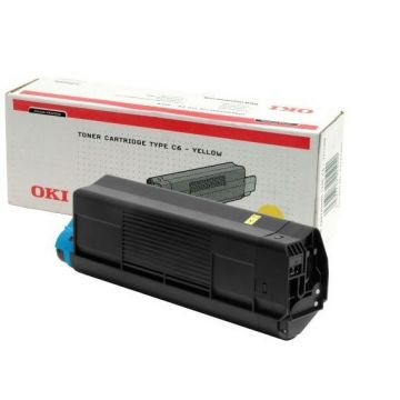 Oki Toner OKI galben | 5000pag | series C51/52/53/54