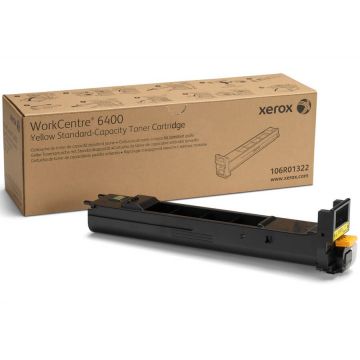 XEROX CARTUS TONER YELLOW 106R01322 8K SN ORIGINAL XEROX WC 6400S