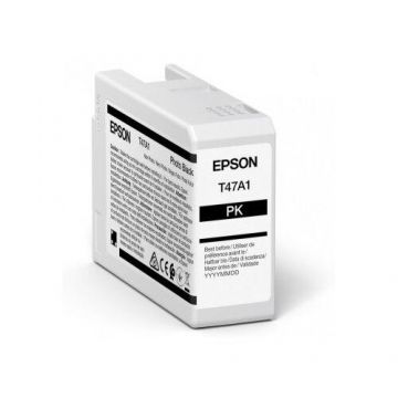 Cartus imprimanta Epson T47A1, Epson SureColor SC-P900, 50 ml (Foto Negru)