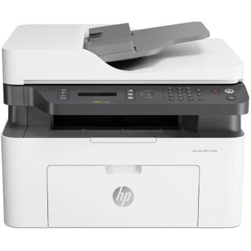 HP Imprimanta Multifunctionala HP 137FNW Laser, Monocrom, Format A4, Wi-Fi, Retea, Fax