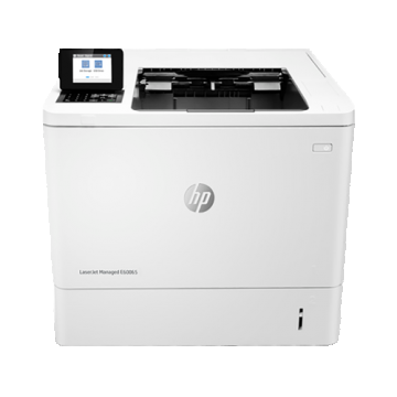 Imprimanta refurbished Laser Monocrom HP LaserJet Managed E60065DN, A4, 61ppm, 1200 x 1200dpi, Duplex, Retea, USB, Toner Nou 11k Pagini