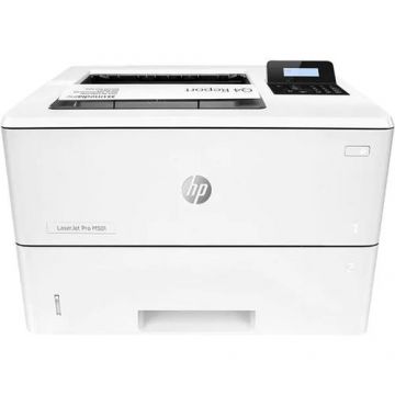 Imprimanta refurbished Laser Monocrom HP LaserJet Pro M501dn, Duplex, A4, 43ppm, 600 x 600dpi, USB, Retea