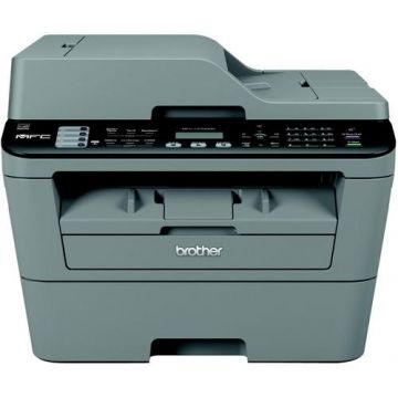 Multifunctionala Refurbished Laser Monocrom Brother MFC-L2700DW, Duplex, A4, 24ppm, 2400 x 600dpi, Fax, Scanner, Copiator, USB, Wireless (Gri)
