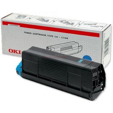 Oki Toner OKI cyan | 5000pag | serie C51/52/53/54
