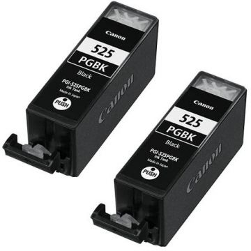 Canon Cartus cerneala Canon PGI525PG, 19 ml, 2 buc, Negru