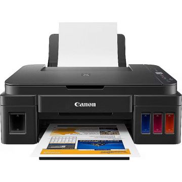 Canon Imprimanta Multifunctionala Canon PIXMA G2410 MegaTank, Inkjet, A4, 4800x1200 DPI, 8.8 ppm Mono, 5 ppm Color, USB