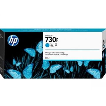 HP Cartus Cerneala HP 730F, 300 ml, Cyan