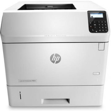 Imprimanta Refurbished Laser Monocrom HP LaserJet Enterprise M604dn, Duplex, A4, 52ppm, 1200 x 1200, USB, Retea