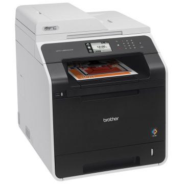 Multifunctionala Second Hand Laser Monocrom BROTHER MFC-L8850CDW, A4, 32ppm, 600 x 600 dpi, USB, Retea, Copiator, Wi-Fi, Duplex