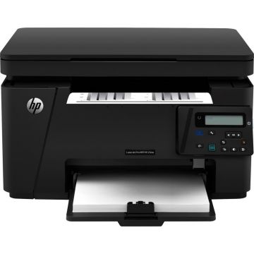 Multifunctionala Second Hand Laser Monocrom HP LaserJet Pro MFP M125a, A4, 21ppm, 600 x 600, Copiator, Scanner, USB